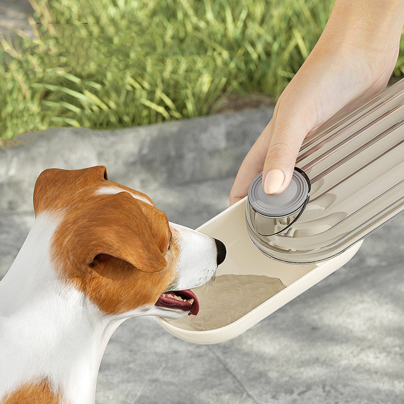 2 In 1 Pet Water Cup  - Walking Portable Drinking Cup Dog Feeding